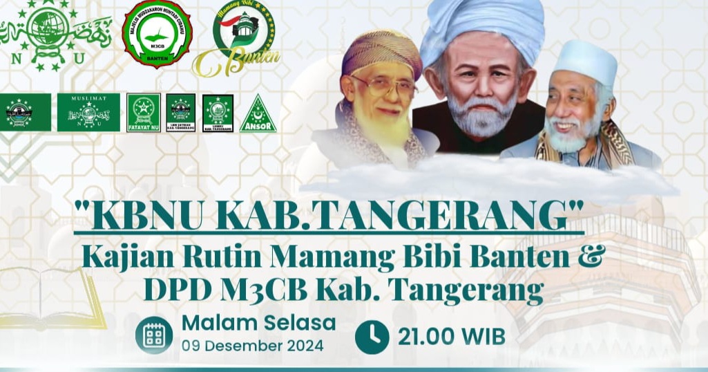 Ulama dan Santri NU Tangerang Rutin Ngaji Setiap Malam Selasa